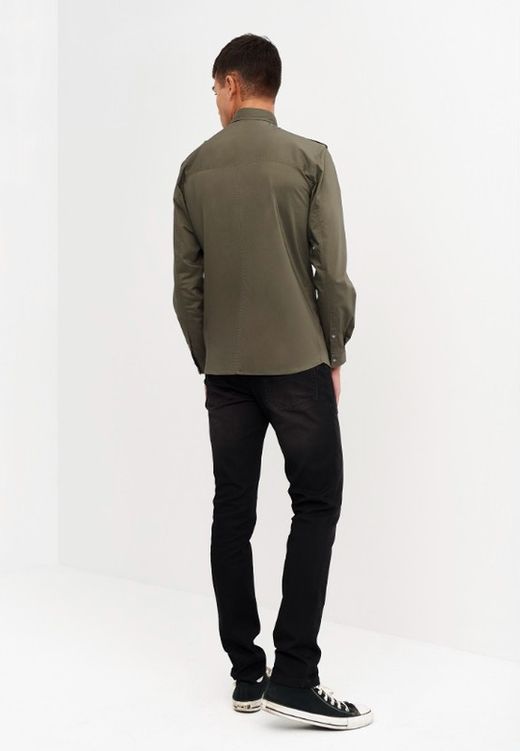 Pantalon en jean pour homme bleu ou noir