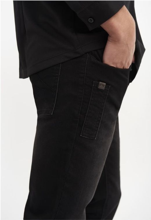 Pantalon en jean pour homme bleu ou noir