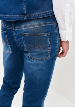 Pantalon en jean pour homme bleu ou noir