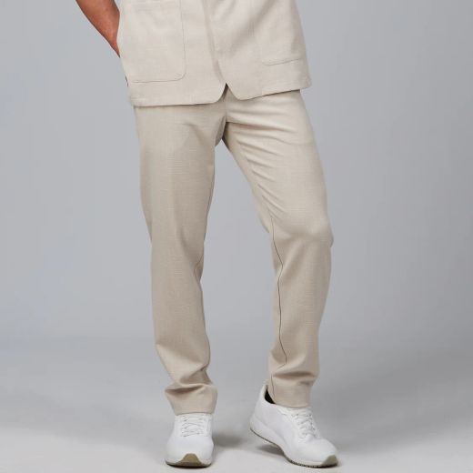 Pantalón Unisex X.LINEN (Cintura Elástica y Cordón)