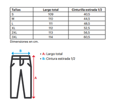Pantalón forrado cintas reflectantes