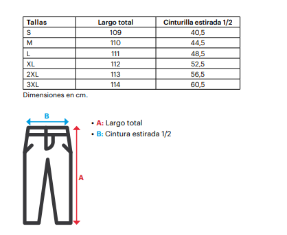 Pantalón forrado cintas reflectantes