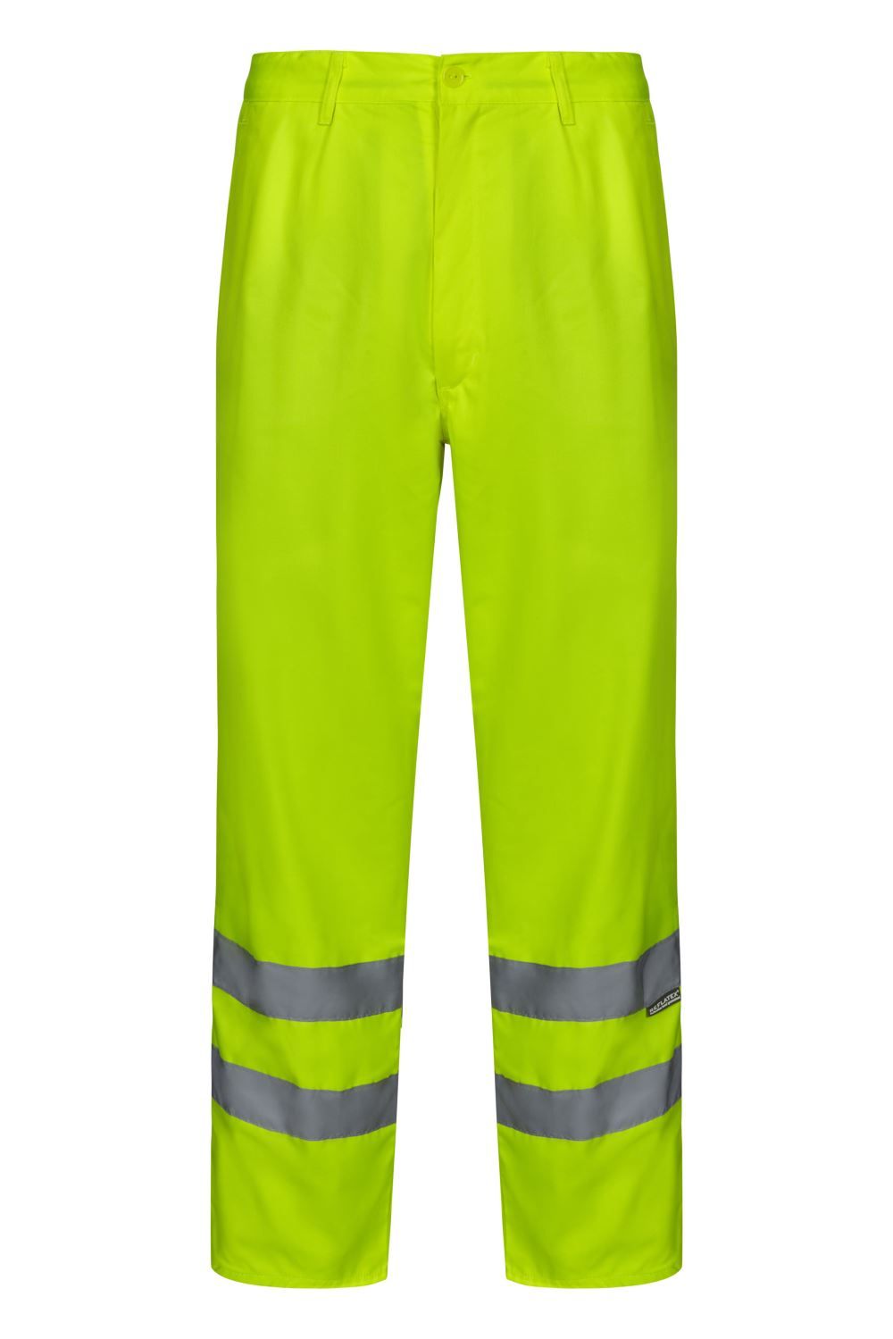 Pantalón forrado cintas reflectantes Amarillo / 2XL