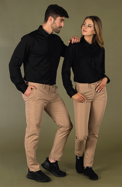 Pantalón hombre chino T400
