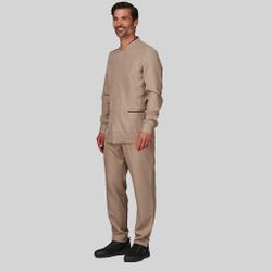 Pantalón hombre reciclado arena