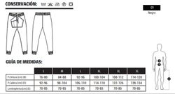 Pantalón Jogger con delantal negro