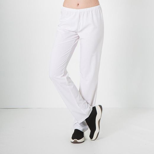 Pantalón largo mujer blanco o negro