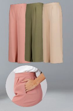 Pantalón mujer bambula colores
