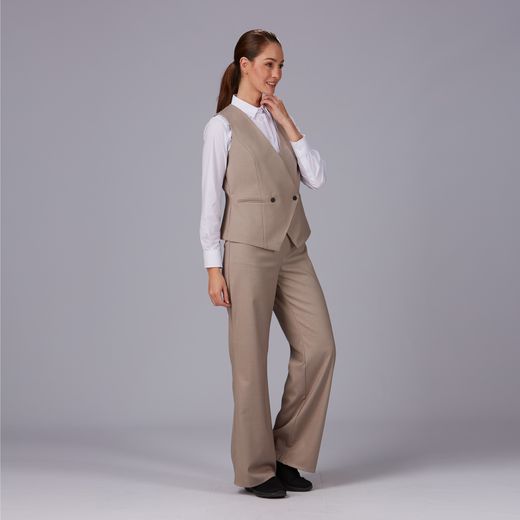 Pantalón mujer cruzado colores
