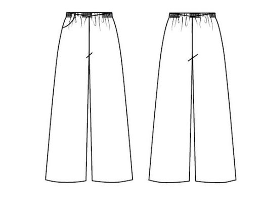 Pantalón mujer culotte anti manchas negro