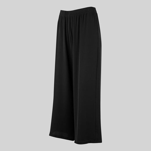 Pantalón mujer culotte anti manchas negro