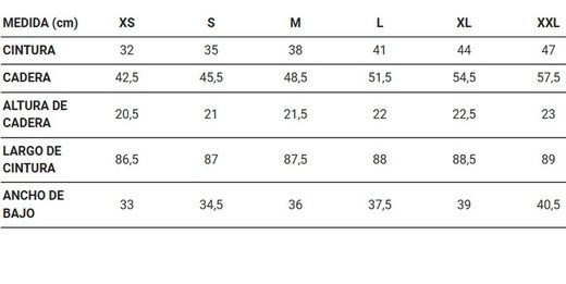 Pantalón mujer Culotte negro