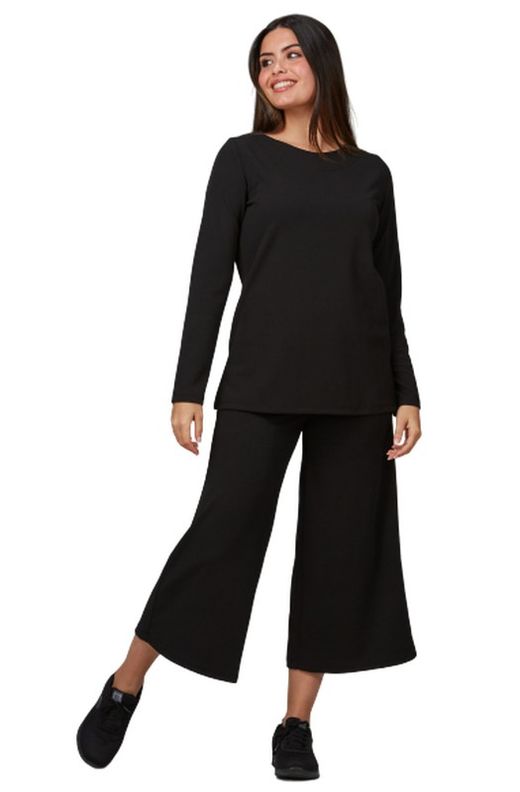 Pantalón mujer Culotte negro