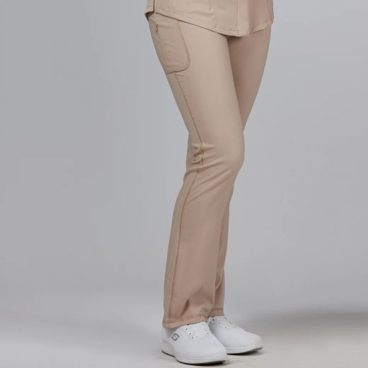 Pantalón Mujer Flare Extrafiber Fine (Cintura Cruzada)