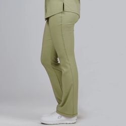 Pantalón Mujer Flare Extrafiber Fine (Cintura Cruzada)