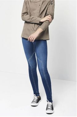 Pantalón mujer Jogger Denim