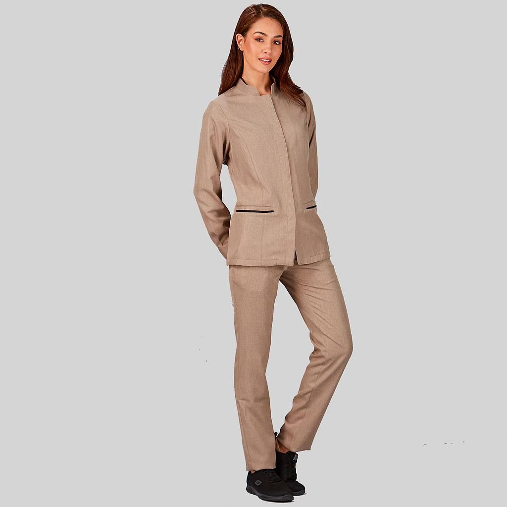 Pantalón mujer reciclado arena 36