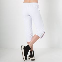 Conjunto De Pantalón Con Moño Frontal Y Top Fruncido #82 Blanco S