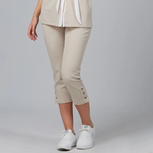 Pantalón Pirata Mujer X.LINEN (Tobillero y Elástico)