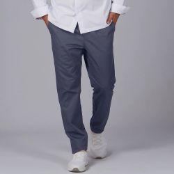 Pantalón Sarga Goma Entera (Regular Fit)