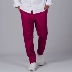 Pantalón Sarga Goma Entera (Regular Fit)