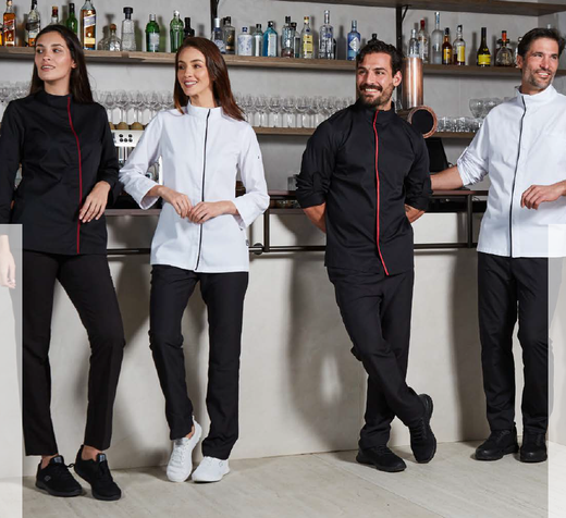 Pantalón Sarga con Media Goma y Bolsillos