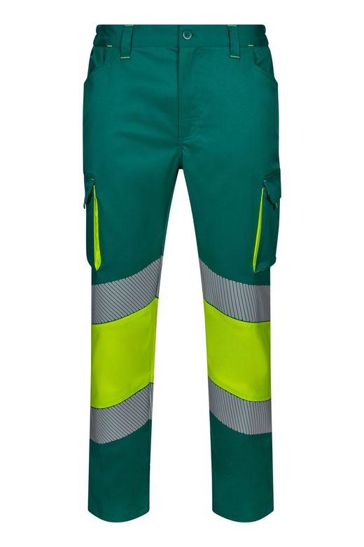 Pantalón stretch bicolor CS