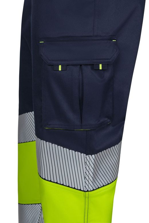 Pantalón stretch bicolor CS