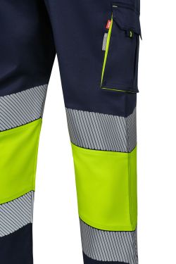 Pantalón stretch bicolor CS