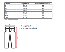 Pantalón stretch rodilleras CS