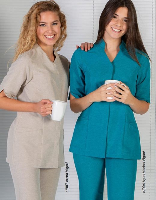 Pantalón unisex anti manchas, color arena o Ropa - Main Image