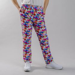 Pantalon coeurs unisexe