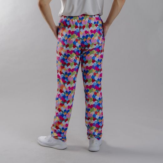 Pantalon coeurs unisexe