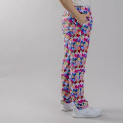 Pantalon coeurs unisexe