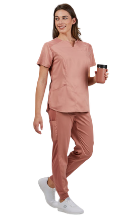 Pantalón Unisex Jogger Peach