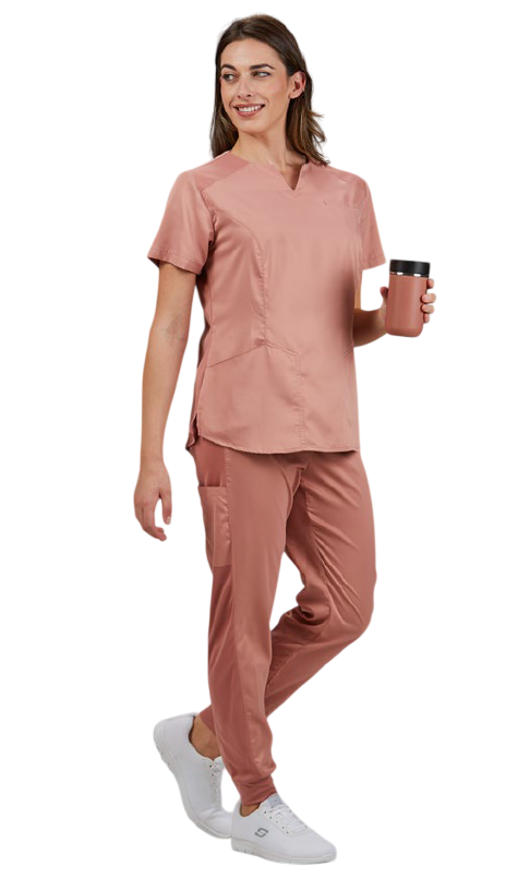Pantalón Unisex Jogger Peach