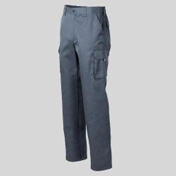 Pantalón unisex multibolsillo elástico