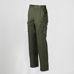 Pantalón unisex multibolsillo elástico