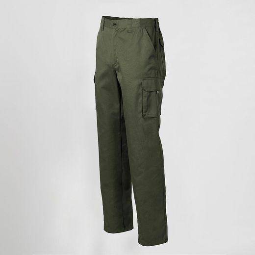 Pantalón unisex multibolsillo elástico