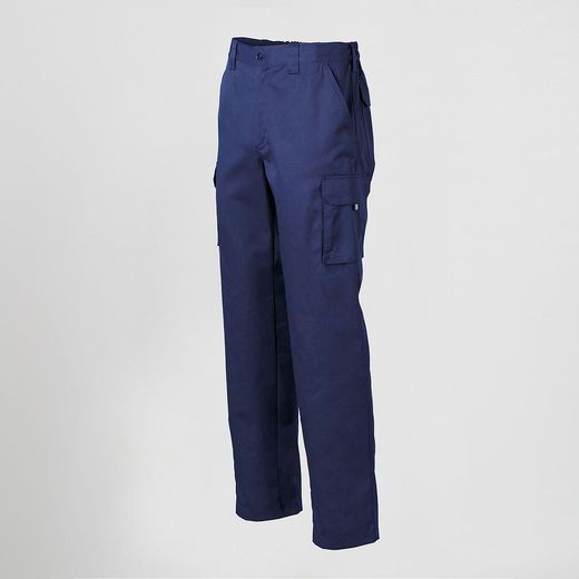 Pantalón unisex multibolsillo elástico