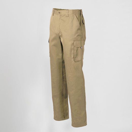 Pantalón unisex multibolsillo elástico