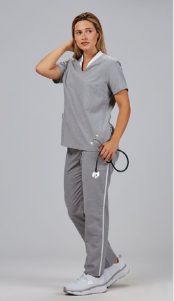 Pantalón Unisex Oxford (Bies Lateral y Elástico)