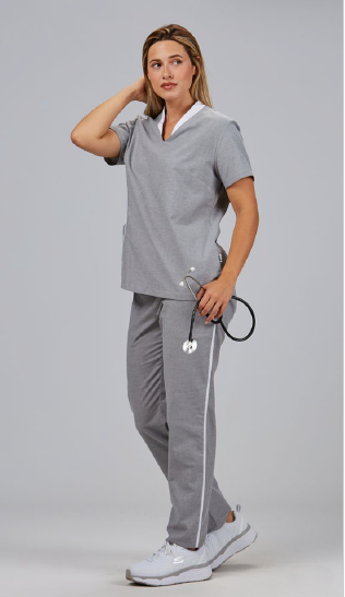 Pantalón Unisex Oxford (Bies Lateral y Elástico)