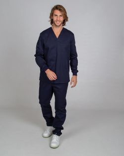 Pantalón Unisex Sarga con Cordón Interior