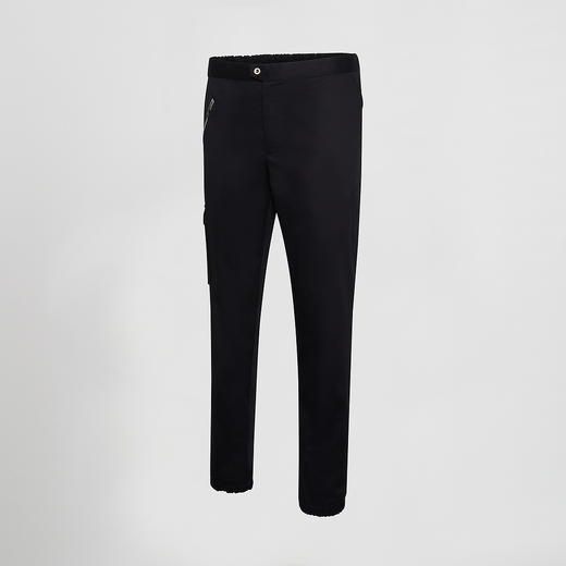 Pantalón unisex satén negro
