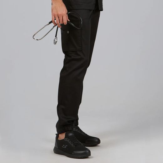 Pantalón Unisex Satén Algodón (Estilo Jogger)
