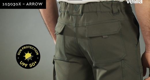 Pantalón Xtrem multibolsillo colores