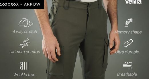 Pantalón Xtrem multibolsillo colores