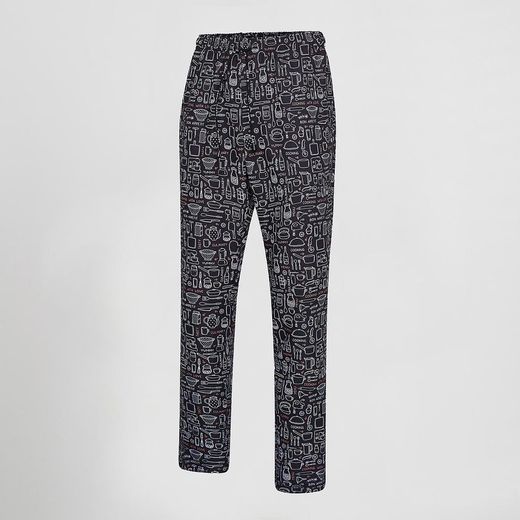 Pantalón Unisex Microfibra Estampado (Antilejía)