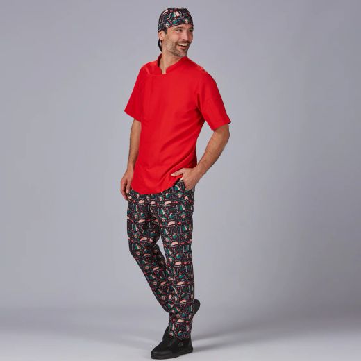 Pantalón Unisex Microfibra Estampado (Antilejía)
